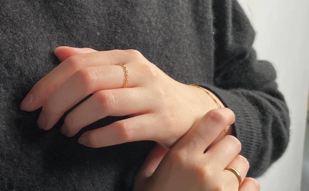 【LENERAオリジナルリング】bumy ring / 14kgf（5号） 【079014-1】 5号